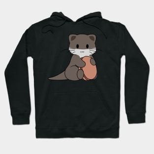 Otter Chocolate Macaron 2 Hoodie